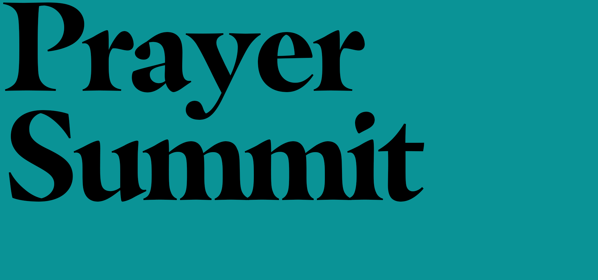 Prayer Summit